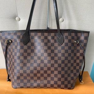 Authentic Louis Vuitton neverfull MM damier ebene